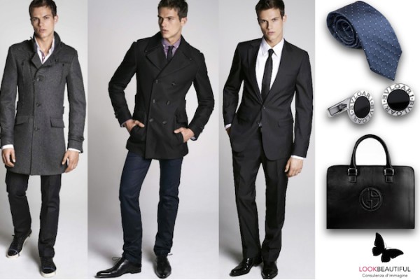 uomo-stile-moda-nero-grigio-armani-cravatta-gemelli-bulgari